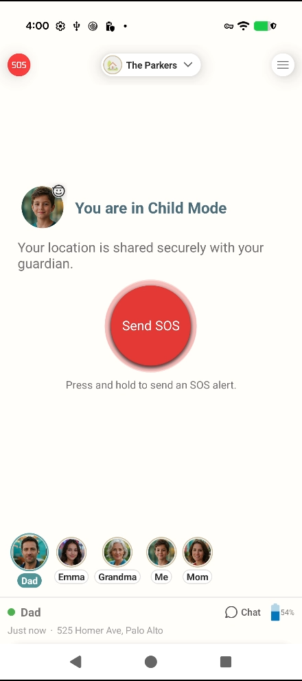 Child Mode, always free
