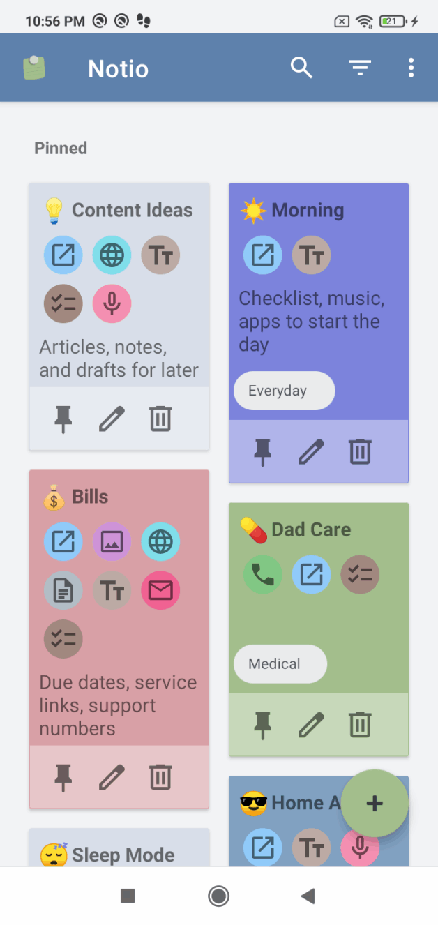 Notio - beyond notes