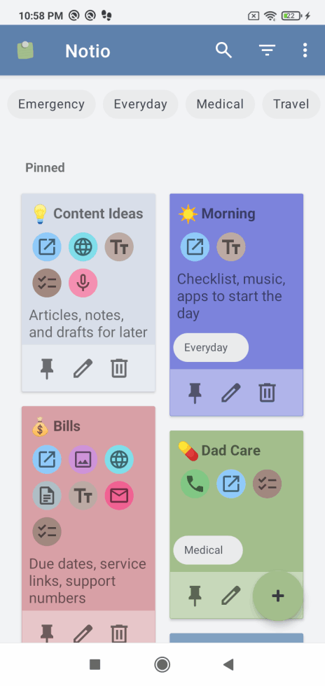 Notio - beyond notes