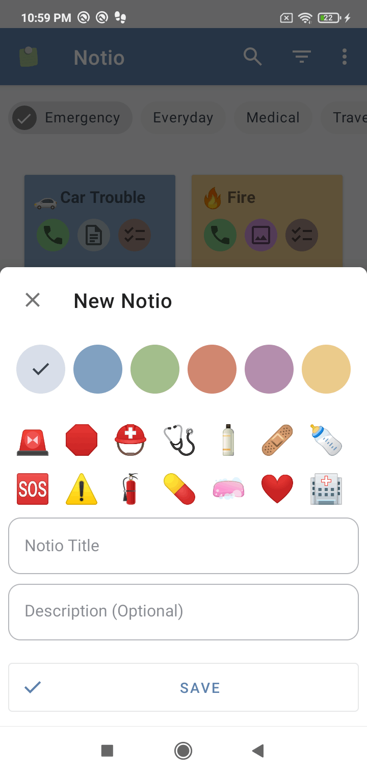 Notio - beyond notes
