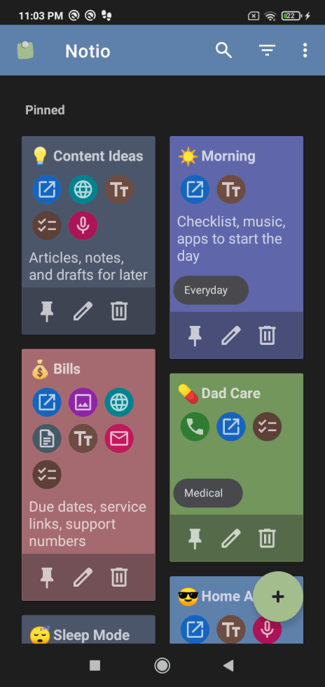 Notio - beyond notes